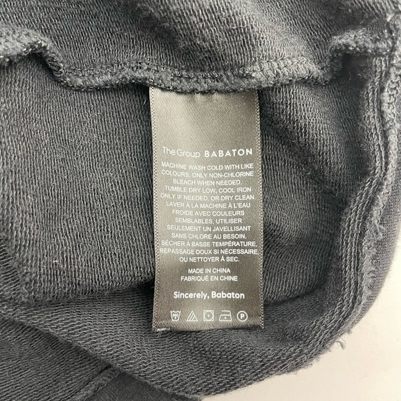 The Group by Babaton Ren Hoodie Black Small O194 - Picture 7 of 10